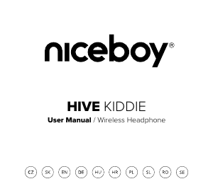 Instrukcja Niceboy HIVE Kiddie Słuchawki
