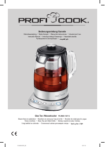 Manual Proficook PC-WKS 1167 G Kettle