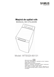 Manual Samus WTSGDI-80131 Mașină de spălat