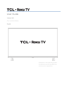 Handleiding TCL 32S310R Roku LED televisie