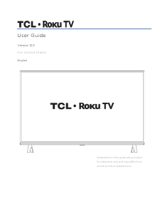 Handleiding TCL 32S250R Roku LED televisie