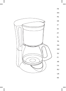 Manuale Tefal CM340827 Macchina da caffè