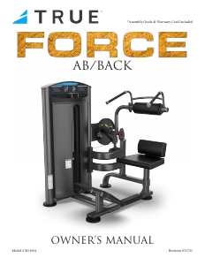 Manual True SD1004 Force Multi-gym