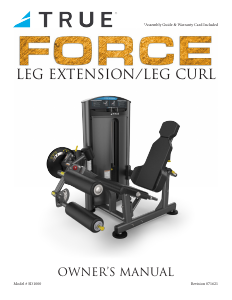 Manual True SD1000 Force Multi-gym