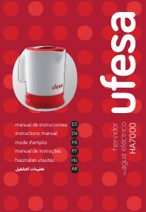 Manual Ufesa HA7000 Kettle