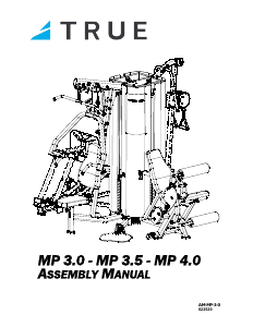 Handleiding True MP 3.0 Fitnessapparaat