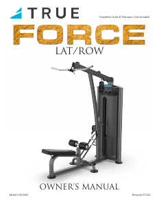 Manual True SD1002 Force Multi-gym