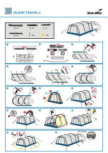 说明书 Skandika Vejers Travel 2 帐篷