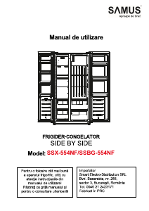 Manual Samus SSBG-554NF Combina frigorifica