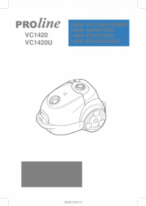 Bedienungsanleitung Proline VC1420U Staubsauger