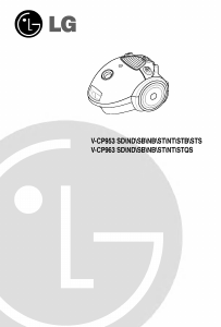 Manuale LG V-CP963STQS Aspirapolvere