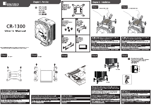 Manual Jonsbo CR-1300 CPU Cooler