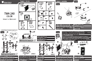 Mode d’emploi Jonsbo TW4-240 Color Refroidisseur de CPU