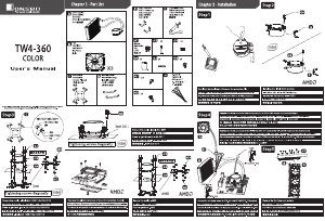 Mode d’emploi Jonsbo TW4-360 Color Refroidisseur de CPU