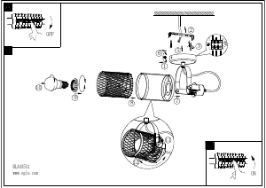 Manual Eglo 43531 Lampă