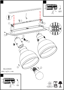 Manuale Eglo 43828 Lampada