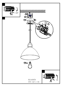 Manuale Eglo 43878 Lampada