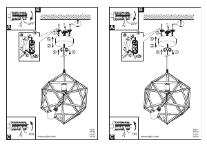 Manuale Eglo 49762 Lampada