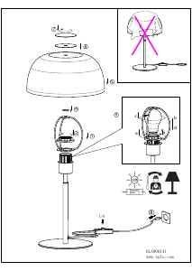 Manual Eglo 900141 Lamp