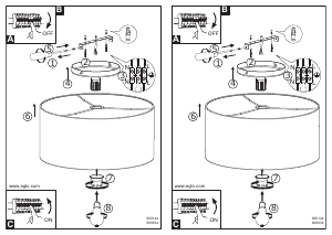 Manuale Eglo 900144 Lampada