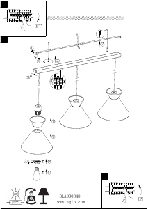 Manual Eglo 900348 Lampă