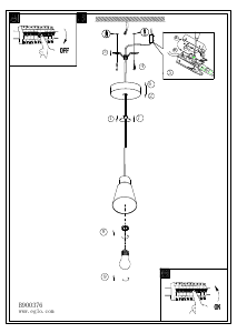 Mode d’emploi Eglo 900376 Lampe