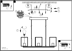 Rokasgrāmata Eglo 900399 Lampa