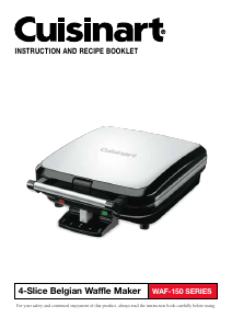 Manual Cuisinart WAF-150P1 Waffle Maker