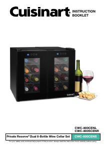 Manual de uso Cuisinart CWC-800CENS Vinoteca