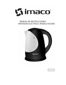 Manual de uso Imaco KE2050 Hervidor