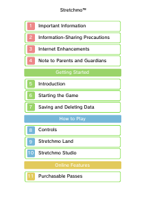 Manual Nintendo 3DS Stretchmo