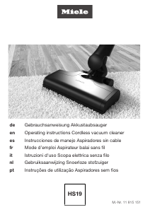Manual Miele Triflex HX2 Vacuum Cleaner