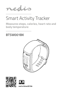Mode d’emploi Nedis BTSW001BK Tracker d'activité