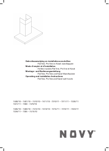 Manual Novy 7475/10 Cooker Hood