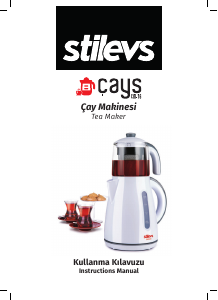 Kullanım kılavuzu Stilevs CM-16 Çay makinesi