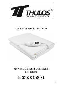 Manual de uso Thulos TH-EB300 Manta eléctrica