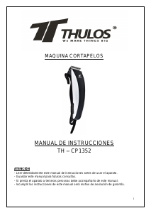 Handleiding Thulos TH-CP1352 Tondeuse