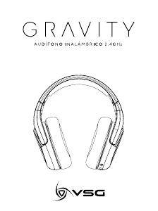 Manual de uso VSG Gravity Auriculares