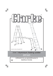 Handleiding Clarke FPL 2 Ladder