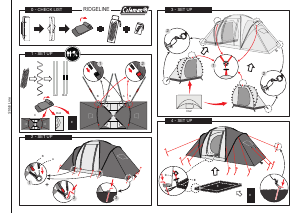 Handleiding Coleman Ridgeline 4 Tent