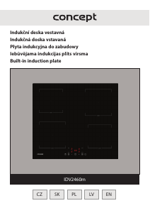 Instrukcja Concept IDV2460M Płyta do zabudowy