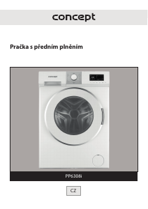 Manuál Concept PP6308I Pračka