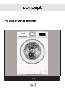 Manual Concept PP6306S Washing Machine