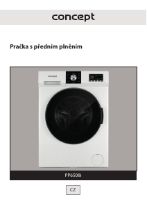 Manual Concept PP6508I Washing Machine