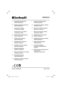 Mode d’emploi Einhell PRESSITO Compresseur