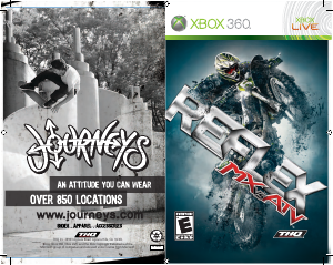 Manual Microsoft Xbox 360 MX vs. ATV - Reflex