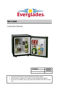 Mode d’emploi Everglades EVBA009 Réfrigérateur