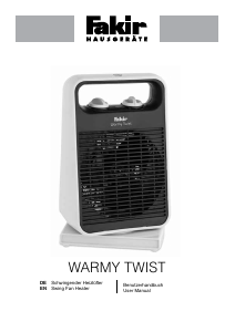 Manual Fakir Warmy Twist Heater