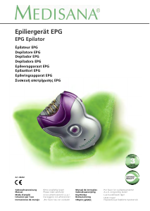 Manuale Medisana EPG Epilatore