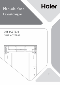 Manuale Haier XIT 6C3TB3B Lavastoviglie